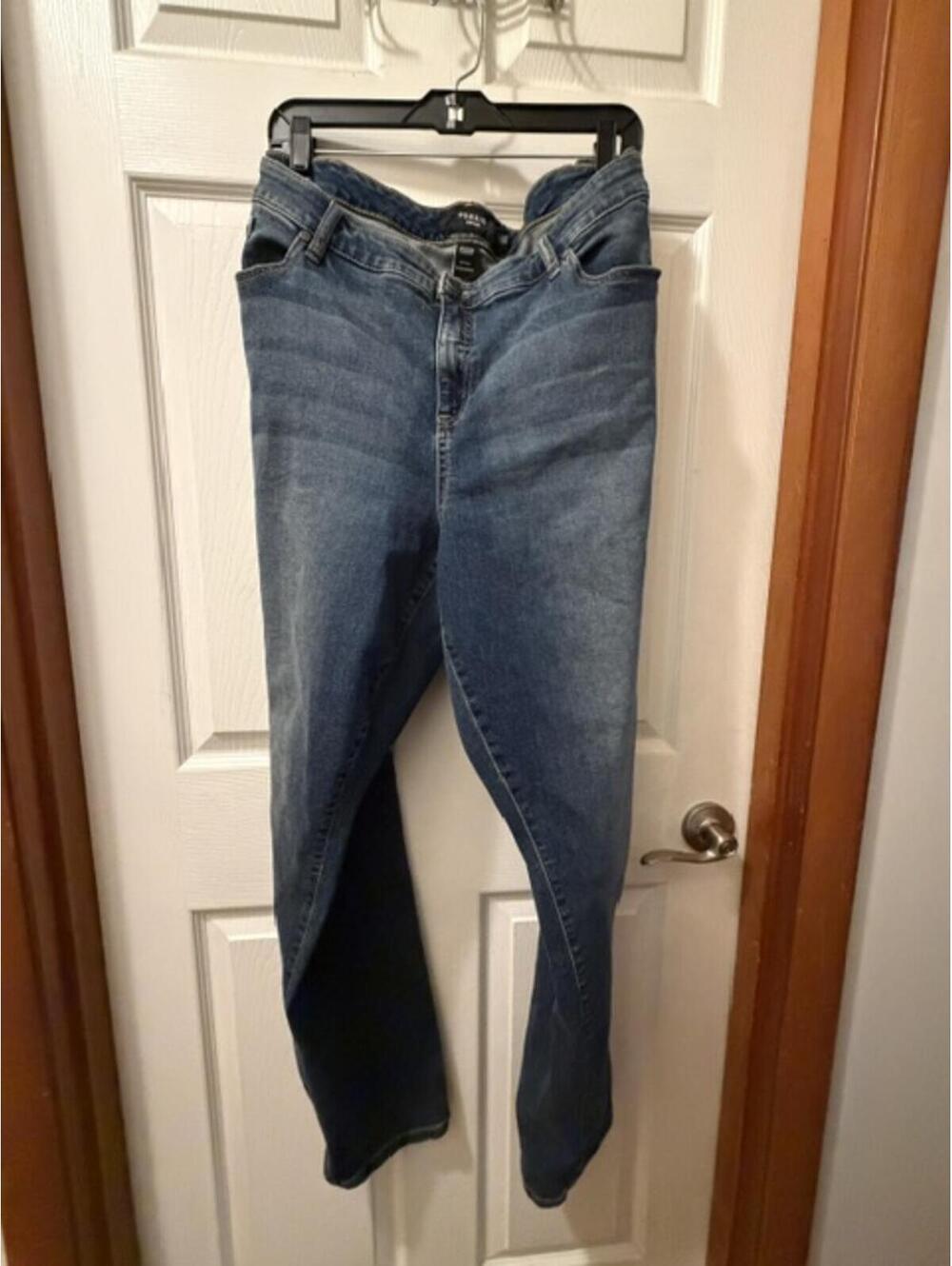 Torrid Skinny Jeans Size 24T Dark Wash Stretch Denim Tall